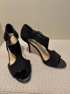 Kate Spade Black Suede Sandal